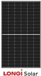 LONGI LR5-54HIH 9BB Half Cut MONO 405W Black frame