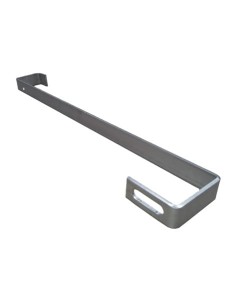 Uchwyt typu "S" nieregulowany 470x70x30mm, Stal nierdzewna