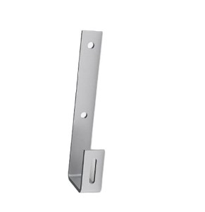 Uchwyt typu "L" nieregulowany 225 mm 30x5, Stal nierdzewna